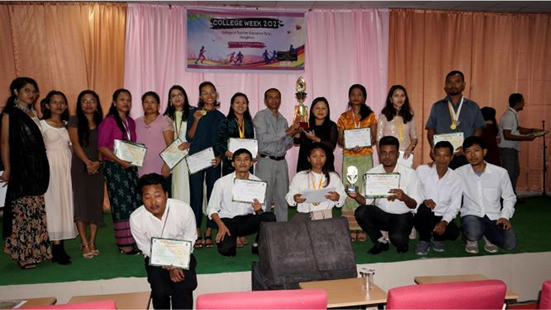 College week, College of Teacher Education, rongkhon, Tura, 7th-9th November,2022